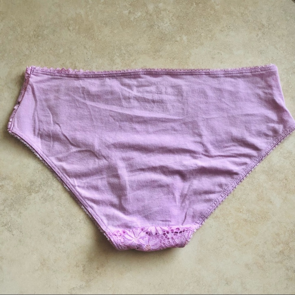 Victoria Secret Lilac Shine Cotton Panties LOT M - Picture 3 of 11